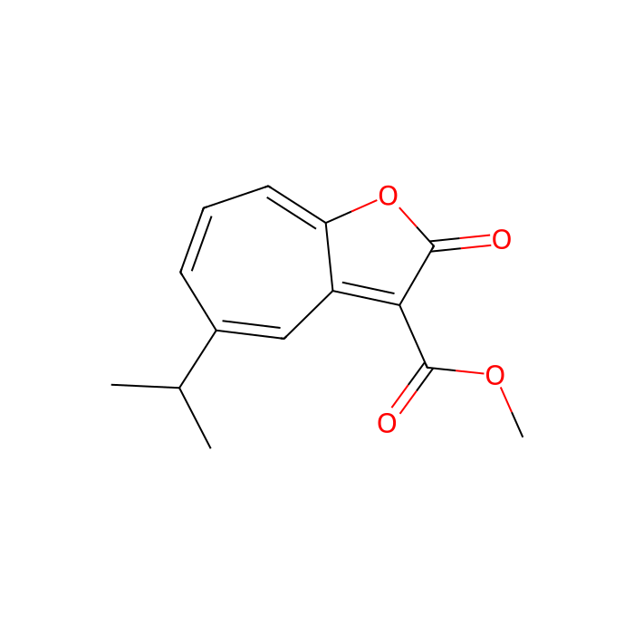 5-异丙基-3-(甲氧羰基)-2H-环庚烷[b]呋喃-2-酮