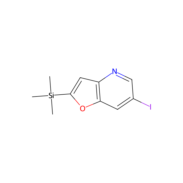 6-碘-2-(三甲基甲硅烷基)呋喃[3,2-b] 吡啶