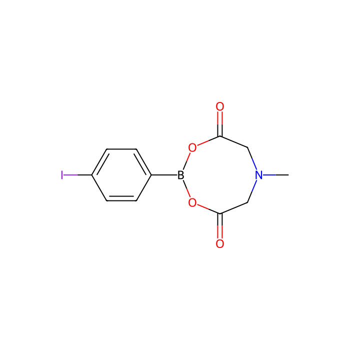 4-碘苯硼酸 MIDA 酯(含有数量不等的酸酐)
