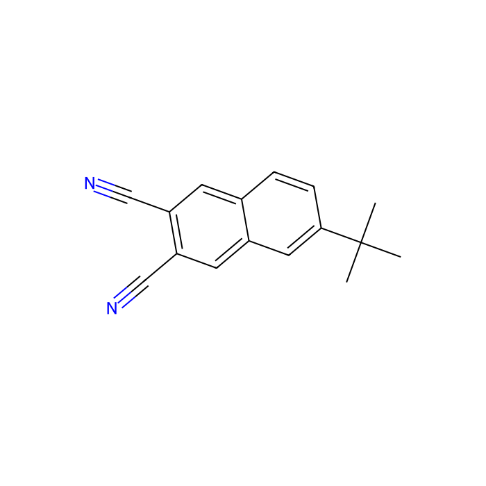 6-叔-丁基-2,3-萘二甲腈