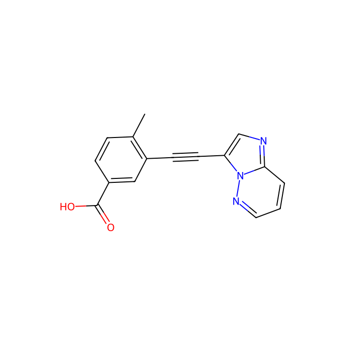 3-(2-{咪唑并[1,2-b]哒嗪-3-基}乙炔基)-4-甲基苯甲酸