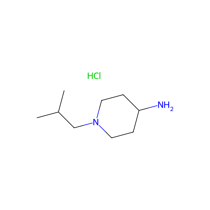 1-异丁基哌啶-4-胺 盐酸盐