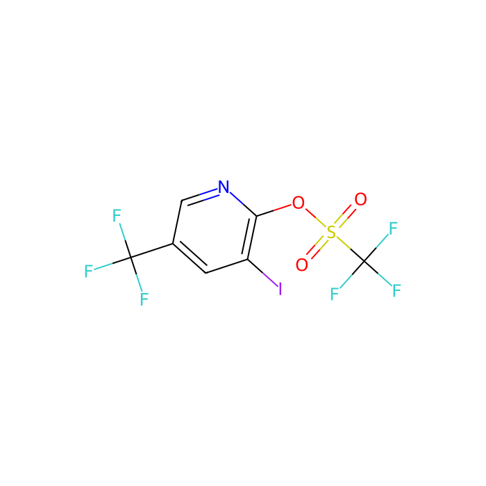 3-碘-5-(三氟甲基)吡啶-2-基三氟甲磺酸盐