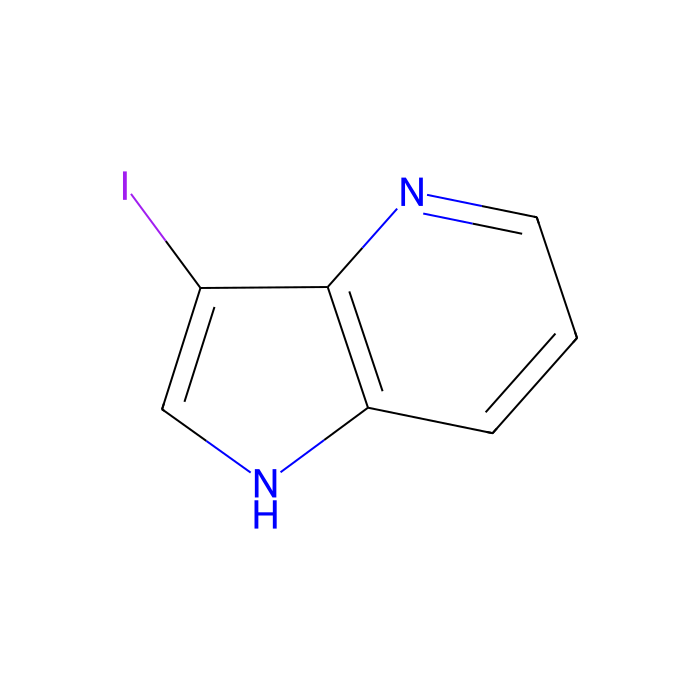 3-碘-4-氮杂吲哚