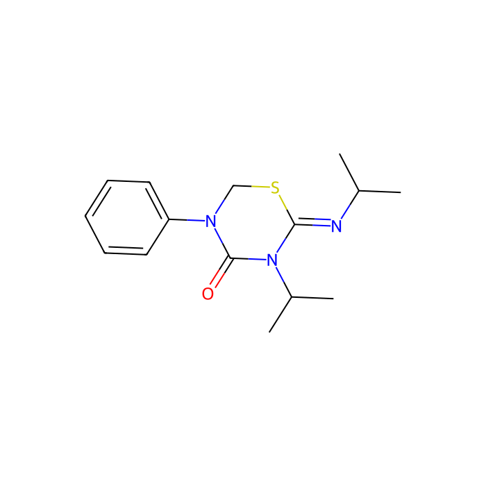 3-异丙基-2-(异丙基亚胺基)-5-苯基-1,3,5-噻二嗪-4-酮