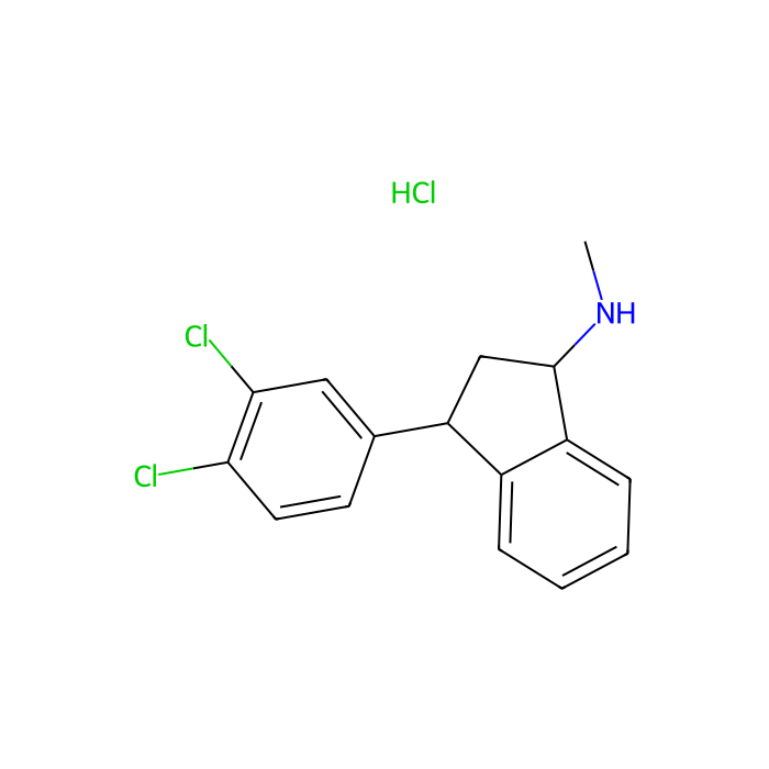 Indatraline hydrochloride,5-HT摄取抑制剂