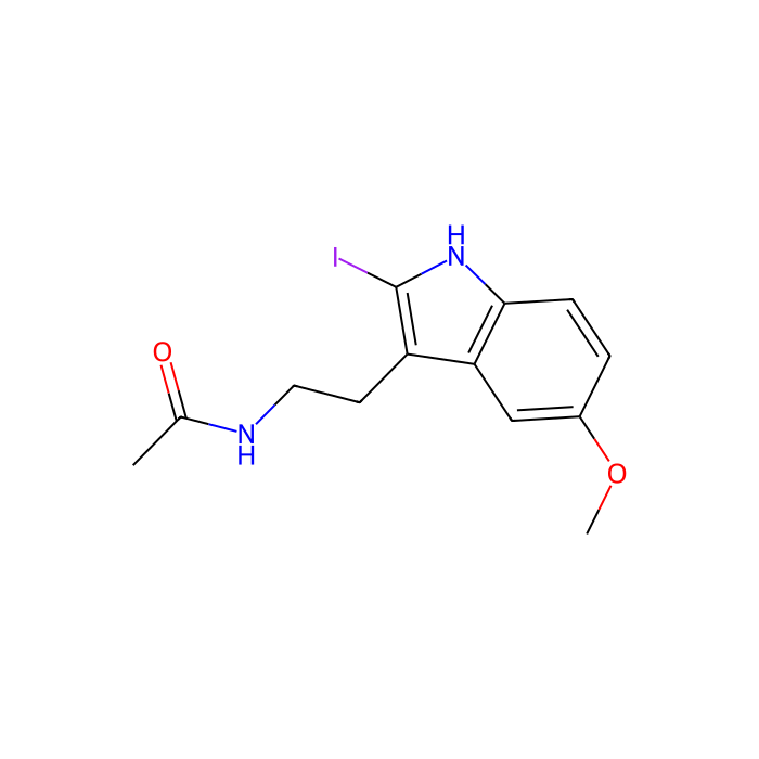2-碘褪黑激素, MT 1 受体激动剂;MT 2 受体激动剂
