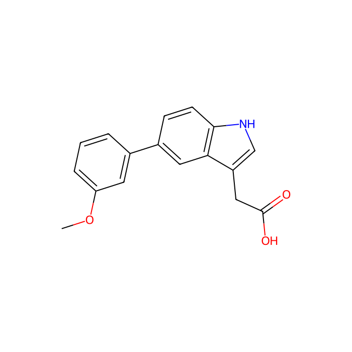 5-(3-甲氧基苯基)吲哚-3-乙酸