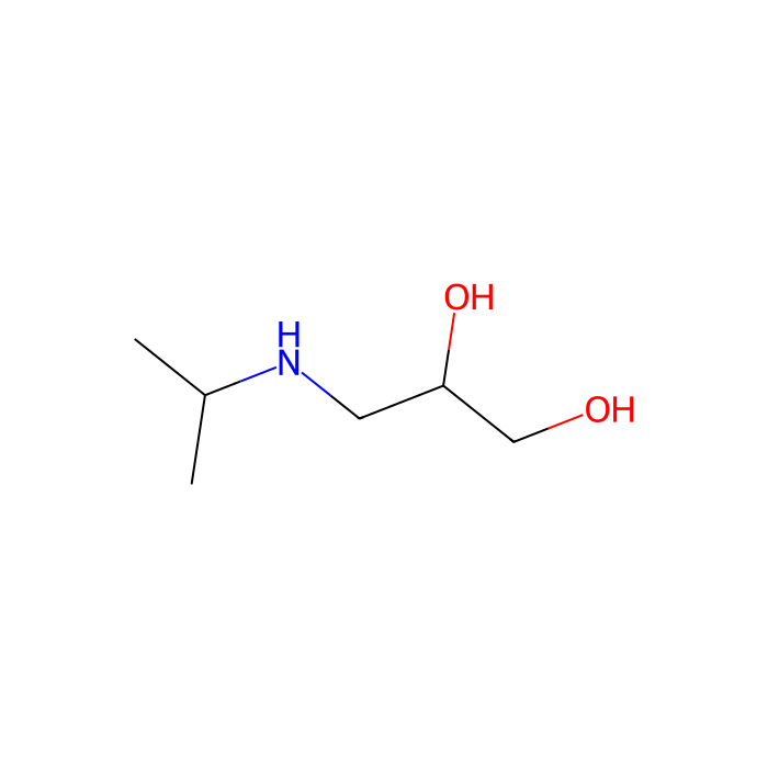 3-异丙胺-1,2-丙二醇