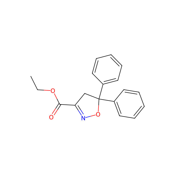 4,5-二氢-5,5-二苯基-3-异恶唑羧酸乙酯