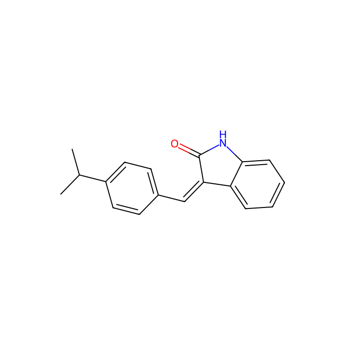 3-(4-异丙基苄基)吲哚-2-酮(SU-4313)
