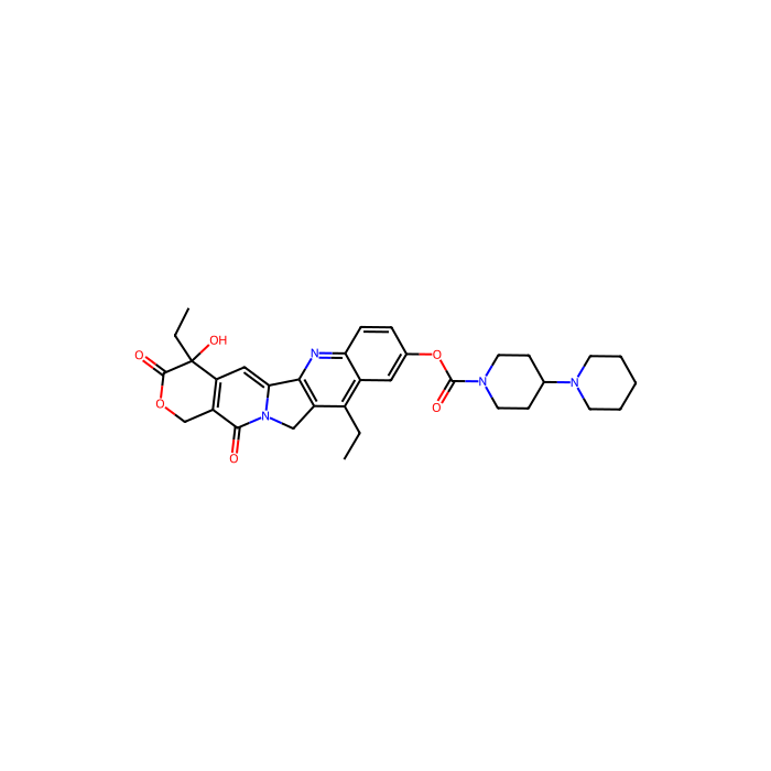 Irinotecan (CPT-11), DNA 拓扑异构酶 I 抑制剂