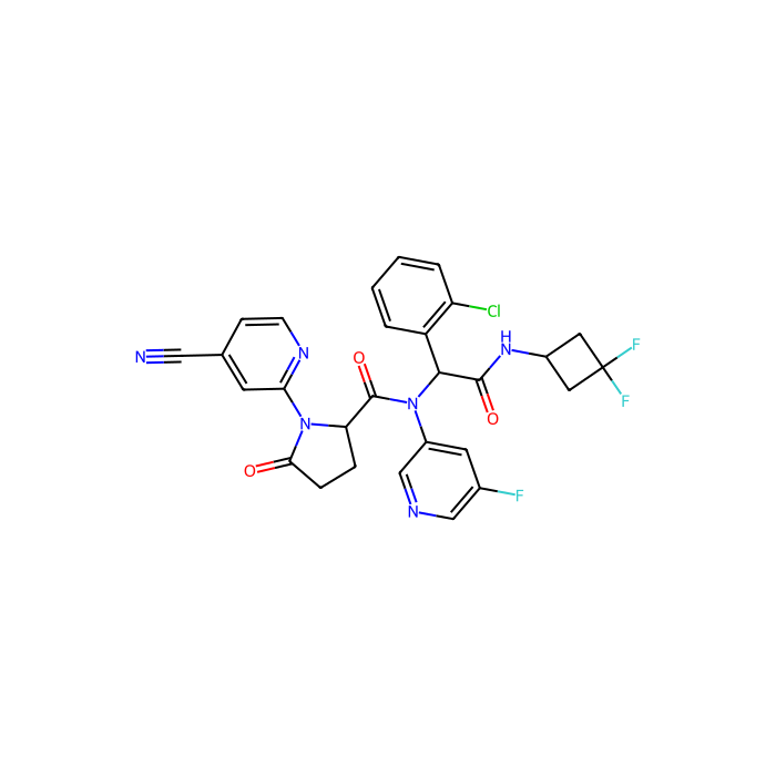 Ivosidenib (AG-120), 异柠檬酸脱氢酶 [NADP] 细胞质抑制剂