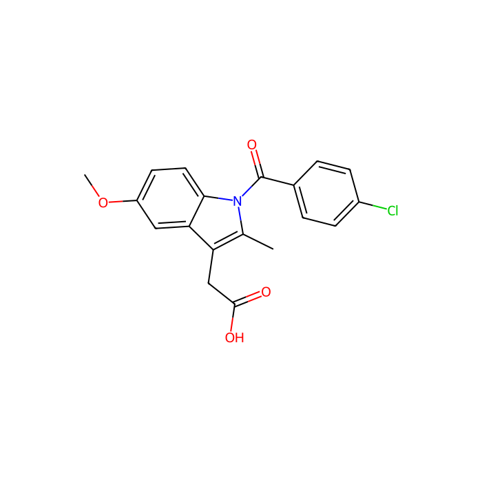 吲哚美辛, COX-1 抑制剂；COX-2 抑制剂；DP 2 受体激动剂；过氧化物酶体增殖激活受体-γ 激动剂；质子偶联叶酸转运体抑制剂