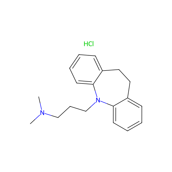 丙咪嗪盐酸盐, 去甲肾上腺素转运体抑制剂