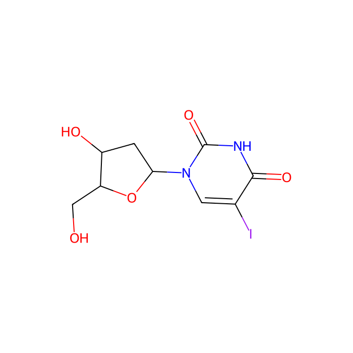 5-碘-2'-脱氧尿苷(IDU), DNA 抑制剂