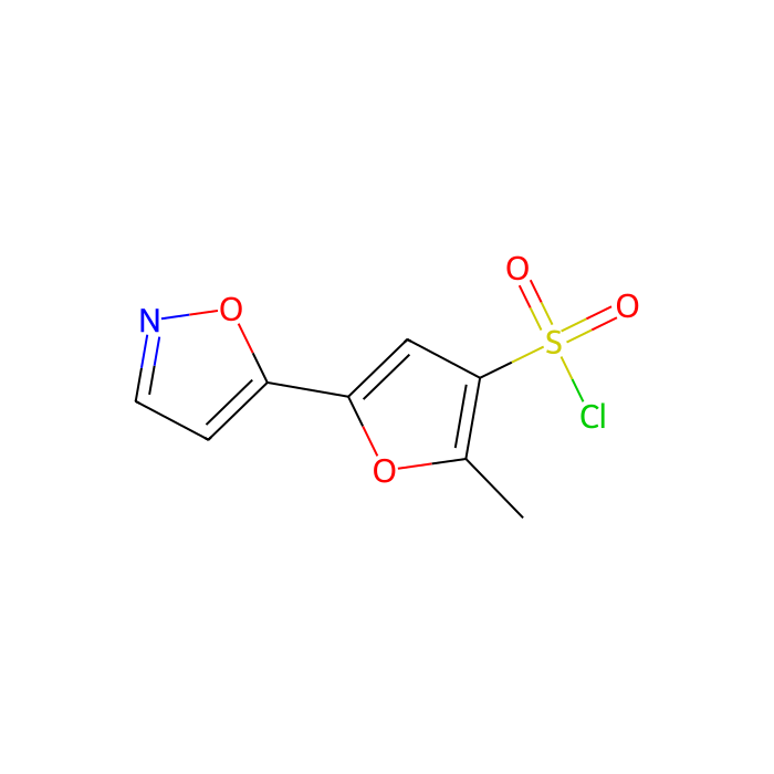 5-(5-异恶唑基)-2-甲基-3-呋喃磺酰氯