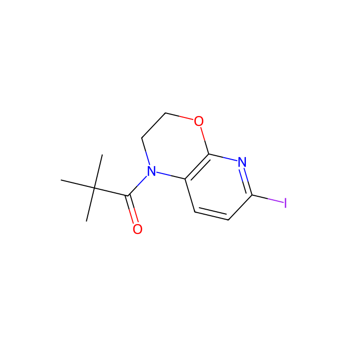 1-(6-碘-2,3-二氢-1H-吡啶[2,3-b][1,4]恶嗪-1-基)-2,2-二甲基丙烷-1-one