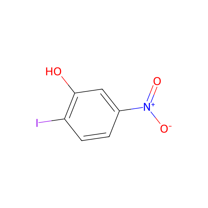 2-碘-5-硝基苯酚