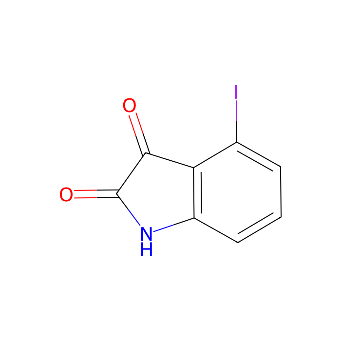 4-碘吲哚啉-2,3-二酮