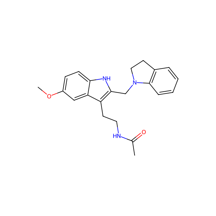 2-(indolin-1yl)-melatonin, MT 2 受体拮抗剂