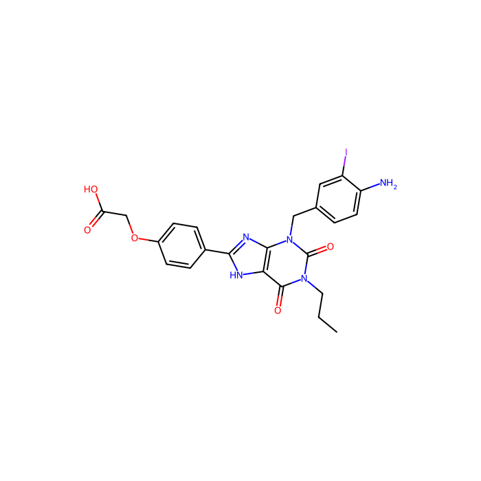 I-ABOPX, A 2B 受体拮抗剂；A 3 受体拮抗剂