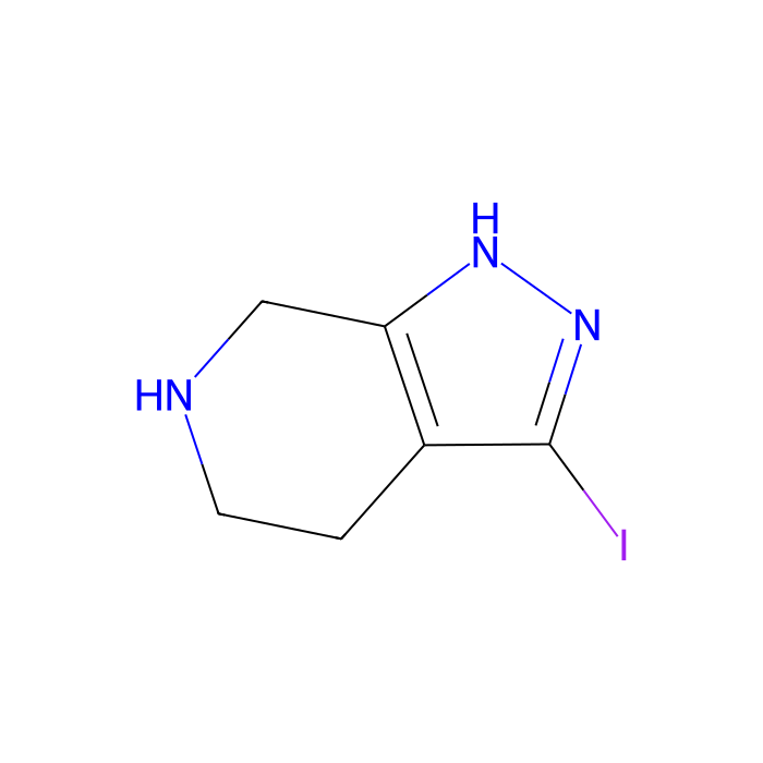 3-iodo-4,5,6,7-tetrahydro-1H-pyrazolo[3,4-c]pyridine