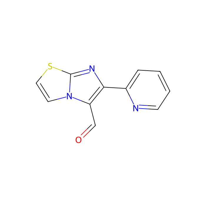 6-(pyridin-2-yl)imidazo[2,1-b][1,3]thiazole-5-carbaldehyde