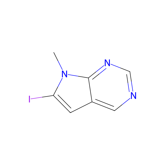 6-iodo-7-methyl-7H-pyrrolo[2,3-d]pyrimidine