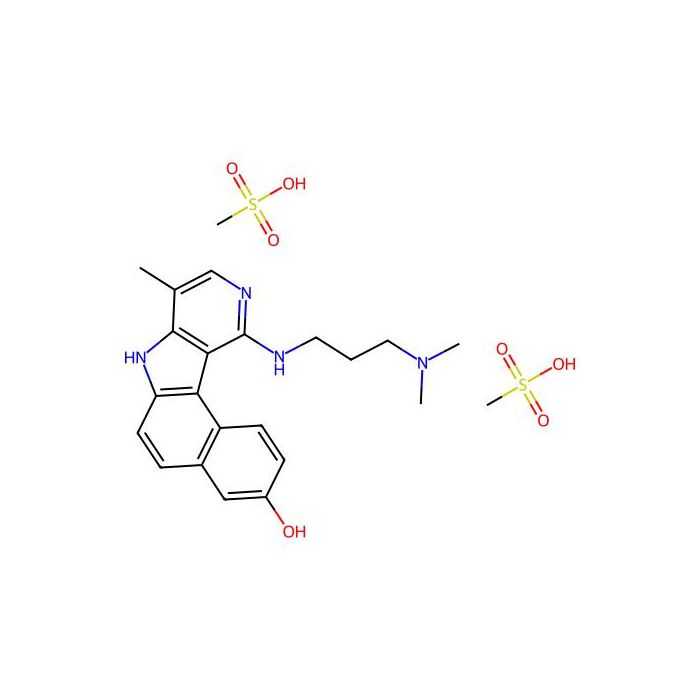 Intoplicine dimesylate