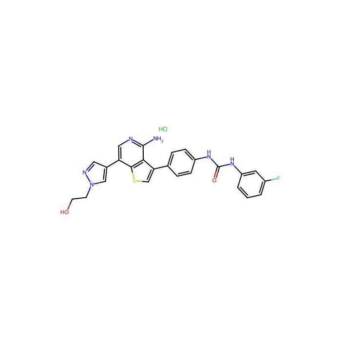 Ilorasertib hydrochloride