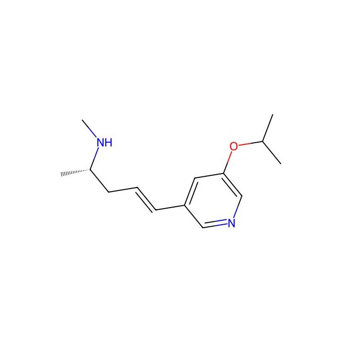 Ispronicline, 神经元乙酰胆碱受体；α4/β2 部分激动剂