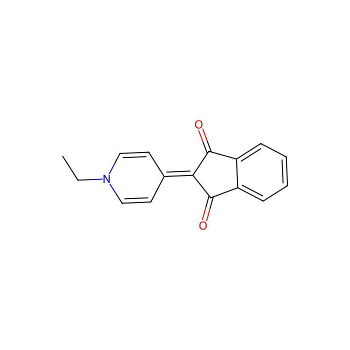 1,3-Indandione, 2-(1-ethyl-4(1H)-pyridinylidene)-