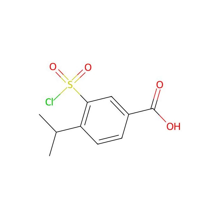 3-(氯磺酰基)-4-异丙基苯甲酸