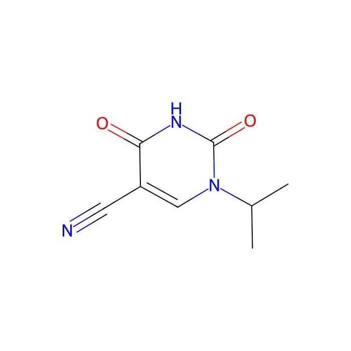 1-异丙基-2，4-二氧代-1，2，3，4-四氢嘧啶-5-甲腈