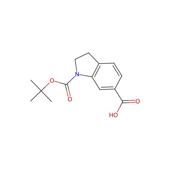 1-(叔丁氧羰基)二氢吲哚-6-羧酸