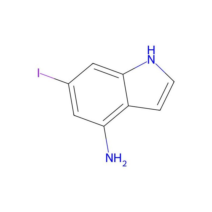 6-碘-1H-吲哚-4-胺