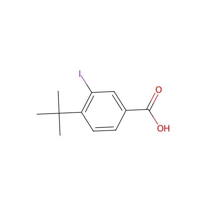 4-叔丁基-3-碘苯甲酸