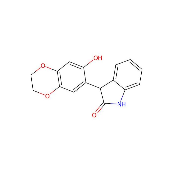 3-(7-羟基-2,3-二氢苯并[b][1,4]二噁英-6-基)吲哚-2-酮        