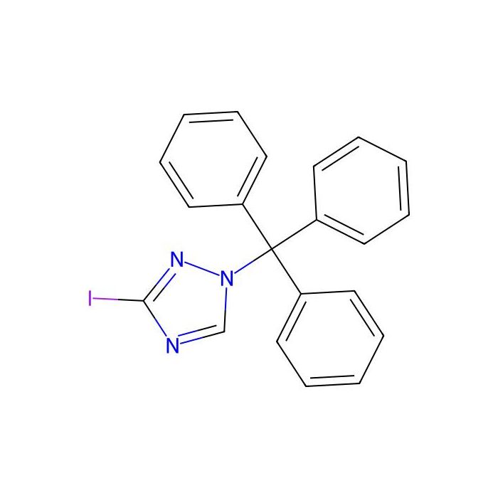 3-碘-1-三苯甲游基-1H-1，2，4-噻唑