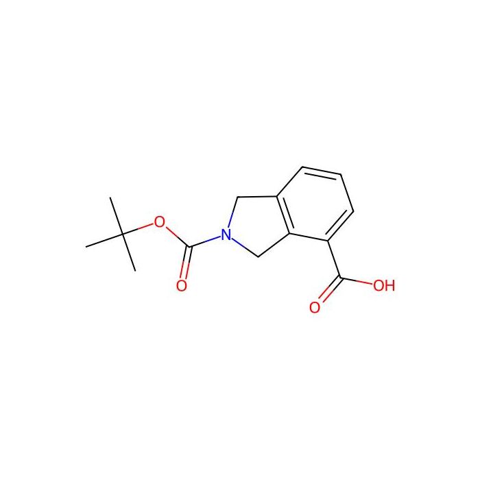 2-(叔丁氧基羰基)异吲哚啉-4-羧酸