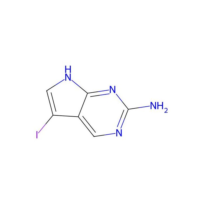 2-氨基-5-碘-7H-吡咯并[2，3-d]嘧啶