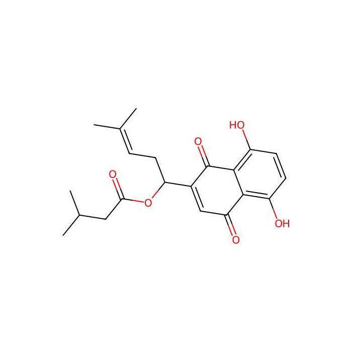 异戊酰紫草素