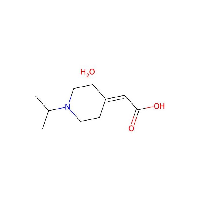 (1-Isopropyl-4-piperidinylidene)acetic acid hydrate