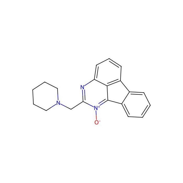 Indeno[1,2,3-de]quinazoline, 2-(1-piperidinylmethyl)-, 1-oxide