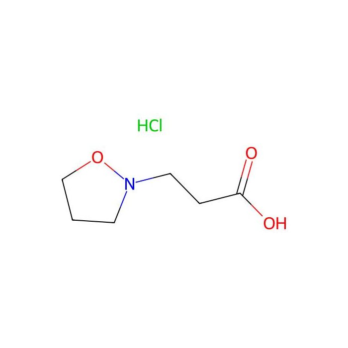 2-Isoxazolidinepropanoic acid, hydrochloride (1:1)