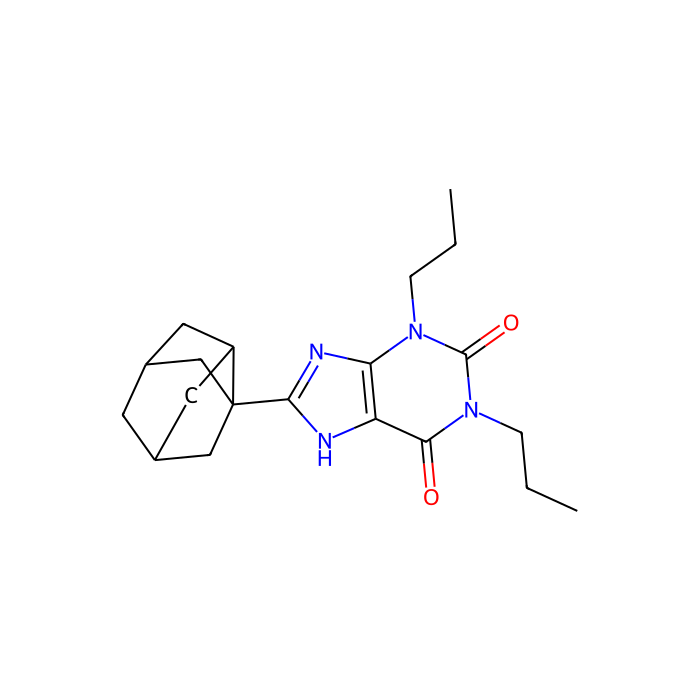KW 3902,adenosine A1 receptor拮抗剂, 腺苷 A1 受体拮抗剂