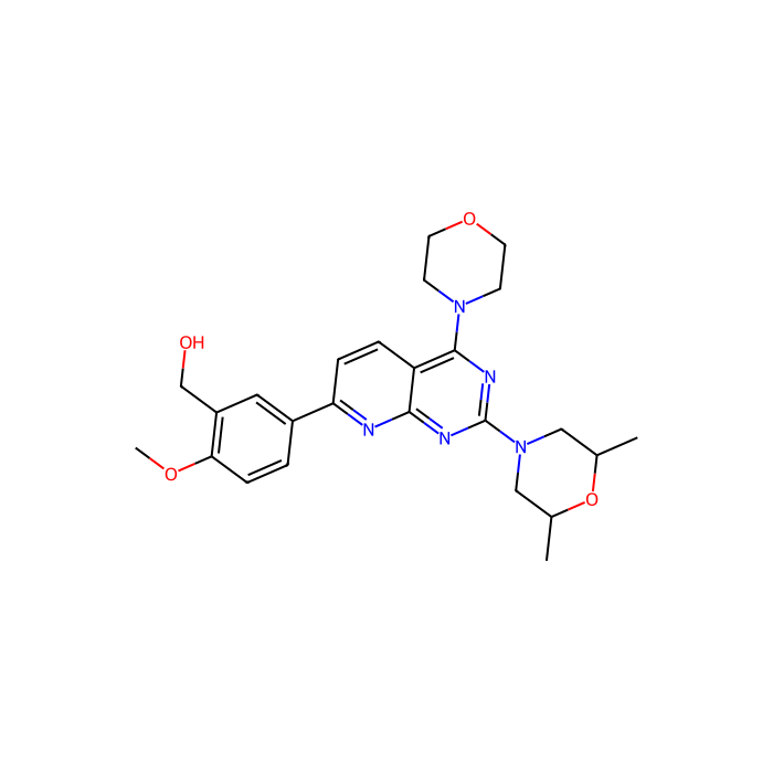 KU-0063794, 雷帕霉素激酶机制靶点抑制剂