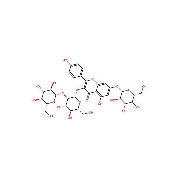 山柰酚-3-O-槐二糖-7-O-葡萄糖苷