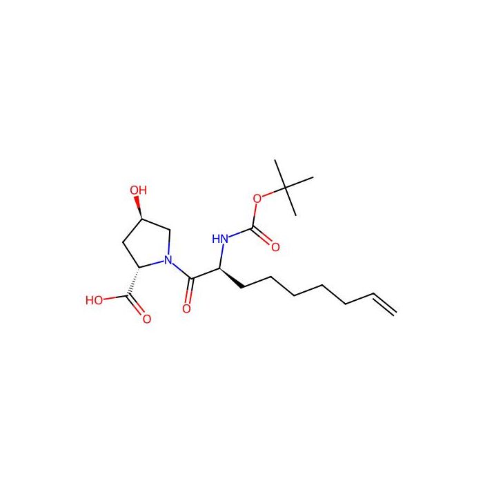 L-Proline, 1-[(2S)-2-[[(1,1-dimethylethoxy)carbonyl]amino]-1-oxo-8-nonen-1-yl]-4-hydroxy-, (4R)-